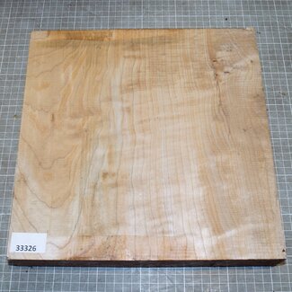 EU Softmaple, slightly figured, approx. 290 x 290 x 52 mm, 2,8 kg