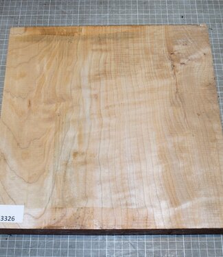 EU Softmaple, slightly figured, approx. 290 x 290 x 52 mm, 2,8 kg