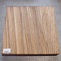 Zebrano, ca. 290 x 290 x 50 mm, 3,1 kg