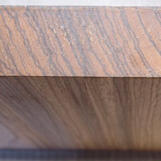 Zebrawood, approx. 290 x 290 x 50 mm, 3,1 kg