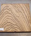 Zebrawood, approx. 280 x 280 x 50 mm, 3 kg