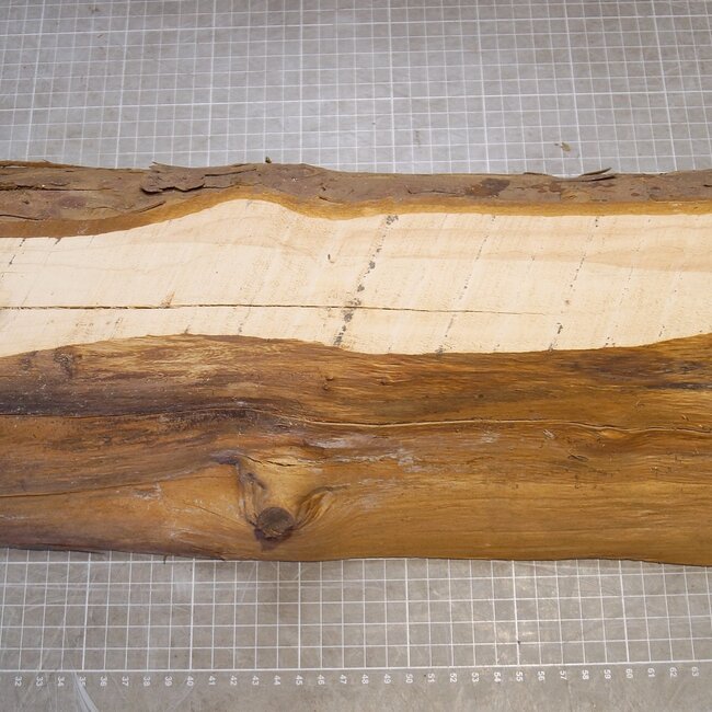 Yew, approx. 380 x 170 x 85 mm, 3 kg