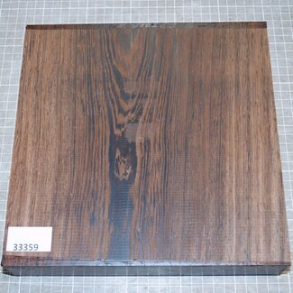 Wenge, ca. 240 x 240 x 50mm, 2,5kg
