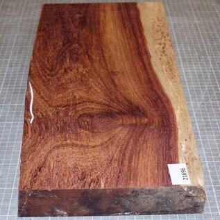 Madagascar rosewood, blank for bottoms, approx. 550 x 210-230 x 42 mm