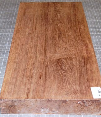 Madagascar rosewood, blank for bottoms, approx. 560 x 220 x 41 mm