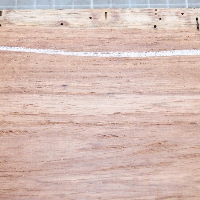 Madagascar rosewood, blank for bottoms, approx. 560 x 220 x 40 mm