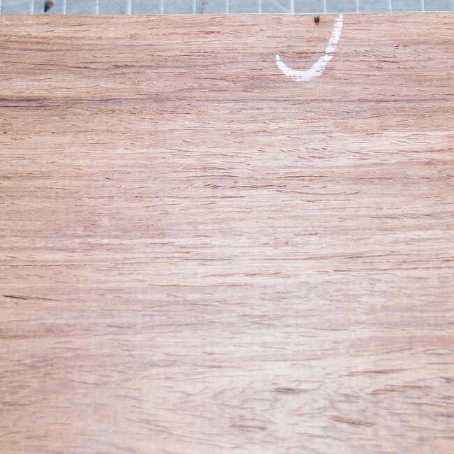 Madagascar rosewood, blank for bottoms, approx. 550 x 220 x 40 mm