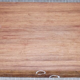 Madagascar rosewood, blank for bottoms, approx. 550 x 220 x 40 mm