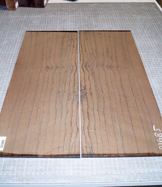 Ziricote Guitar bottoms, approx. 2 x 550 x 205 x 4 mm