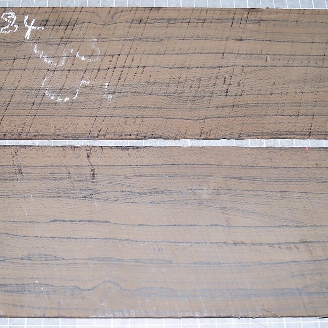 Ziricote Guitar sides, approx. 2 x 800 x 110 x 2 mm