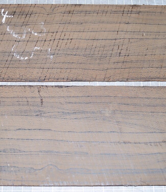 Ziricote Guitar sides, approx. 2 x 800 x 110 x 2 mm