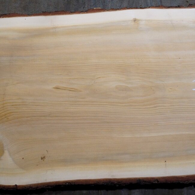 Lebanon Cedar table top, approx. 3000 x 1020/920/850 x 75 mm, 13351
