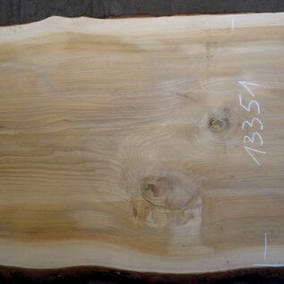 Lebanon Cedar table top, approx. 3100 x 1020/920/850 x 75 mm, 13351