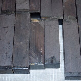 Grenadill Highland Pipes -  Dudelsack Satz - 13 Teile