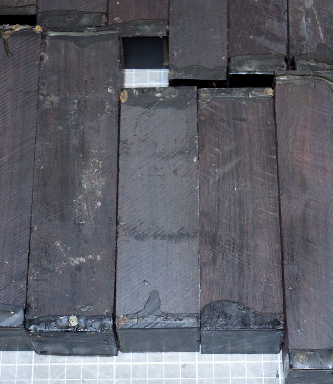 Grenadill Highland Pipes -  Dudelsack Satz - 13 Teile