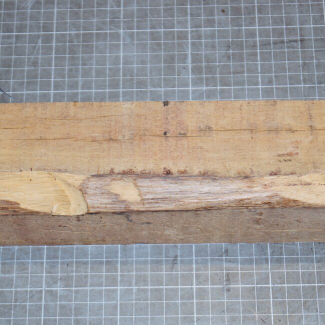 Königsholz, Veilchenholz, ca. 252 x 70 x 52-72mm, 1,22kg