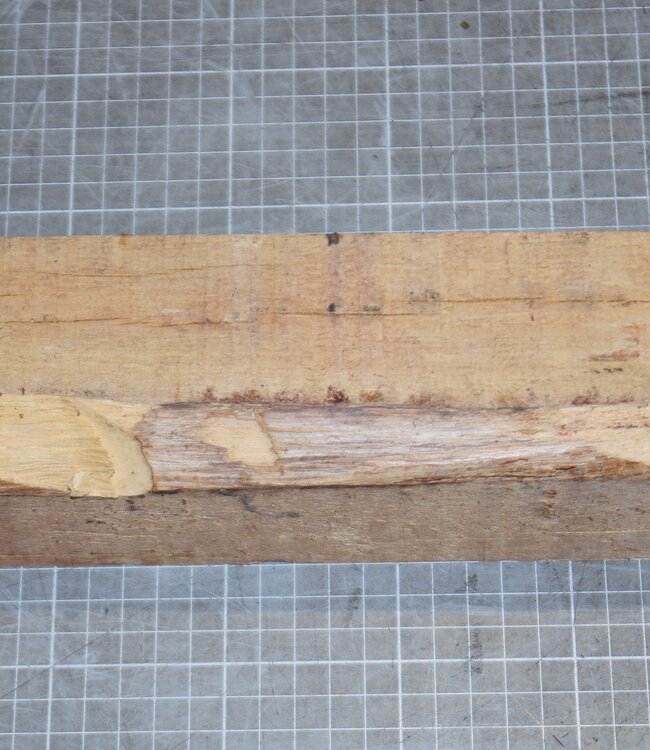 Königsholz, Veilchenholz, ca. 252 x 70 x 52-72mm, 1,22kg