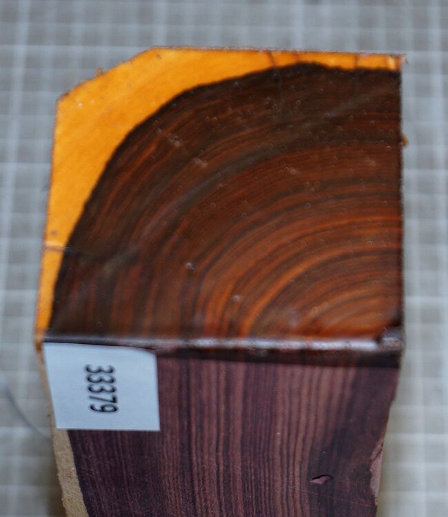 Königsholz, Veilchenholz, ca. 252 x 70 x 52-72mm, 1,22kg