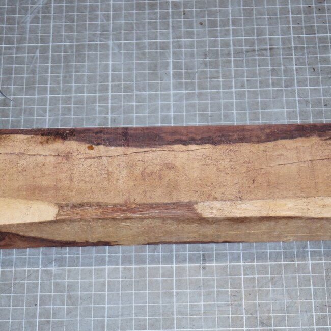 Königsholz, Veilchenholz, ca. 305 x 70 x 48-62mm, 1,24kg