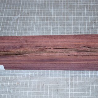 Königsholz, Veilchenholz, ca. 305 x 70 x 48-62mm, 1,24kg