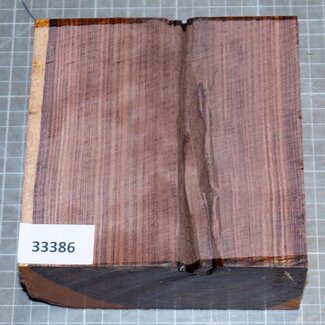 Königsholz, Veilchenholz, ca. 145 x 144 x 45-70mm, 1,2kg