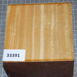 Satin, Zitronenholz, ca. 115 x 114 x 76mm, 0,74kg