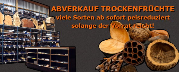 Trockenfrüchte im Sale