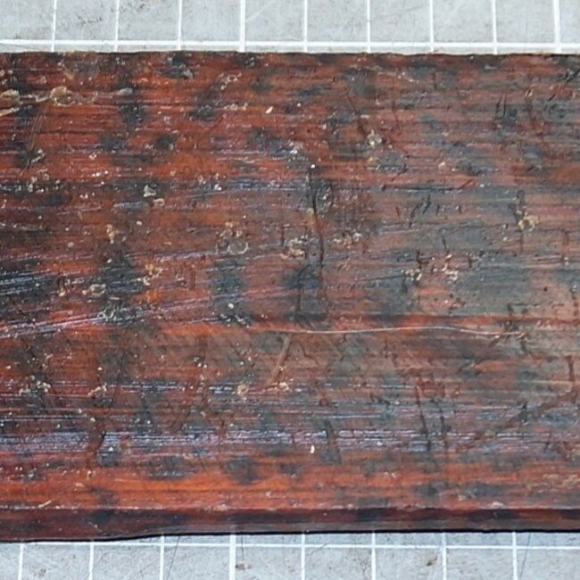 Schlangenholz Griffbrett, ca. 720 x 78 x 4-9 mm, 21709