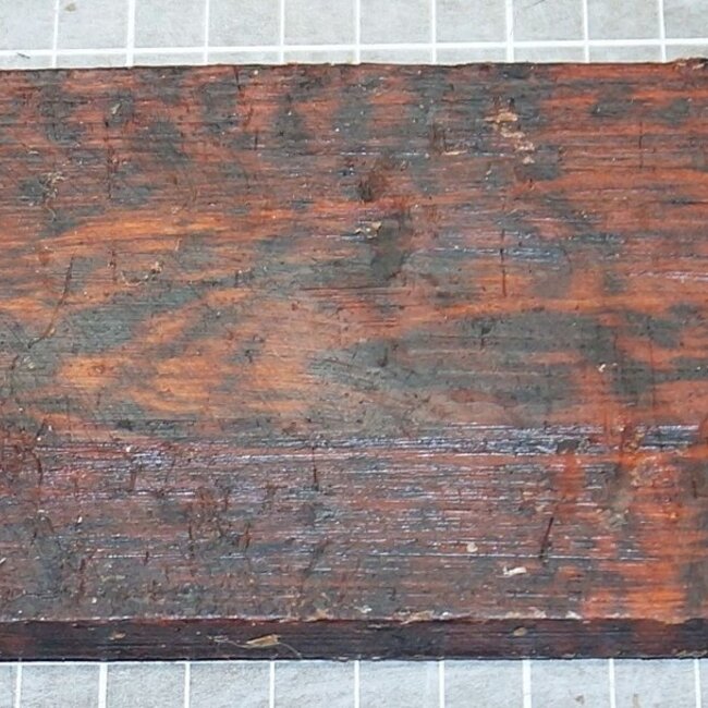 Schlangenholz Griffbrett, ca. 720 x 78 x 4-9 mm, 21709