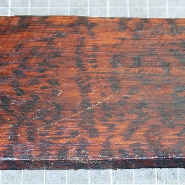 Schlangenholz Griffbrett, ca. 720 x 78 x 4-9 mm, 21709