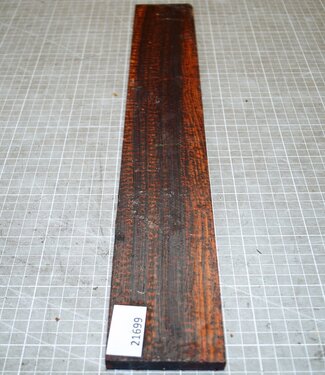 Schlangenholz Griffbrett, ca. 530 x 73 x 10 mm, 21699