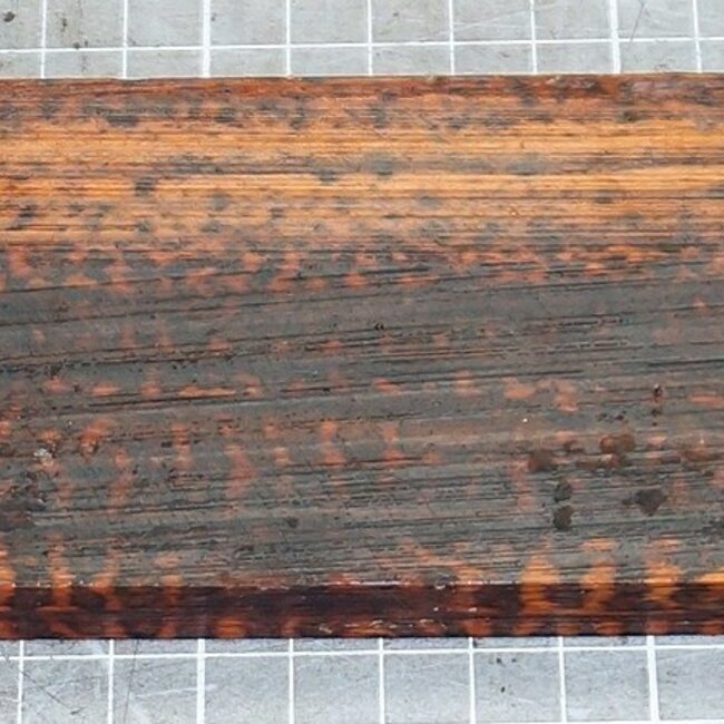 Schlangenholz Griffbrett, ca. 530 x 73 x 10 mm, 21699