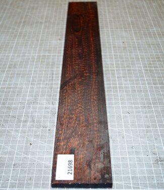 Schlangenholz Griffbrett, ca. 530 x 72 x 9 mm, 21698