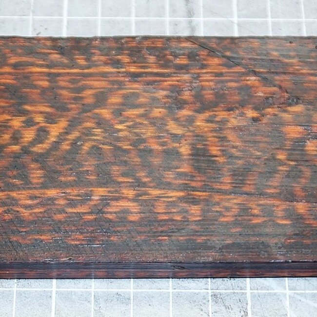 Schlangenholz Griffbrett, ca. 530 x 72 x 9 mm, 21698