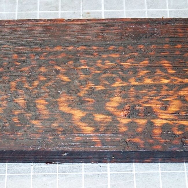 Snakewood, Fretboard approx. 530 x 72 x 9 mm, 21698
