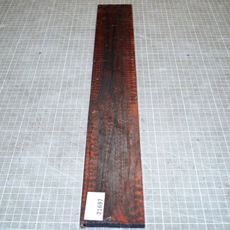 Schlangenholz Griffbrett, ca. 530 x 75 x 10 mm, 21697