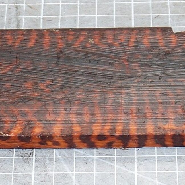 Schlangenholz Griffbrett, ca. 530 x 75 x 10 mm, 21697