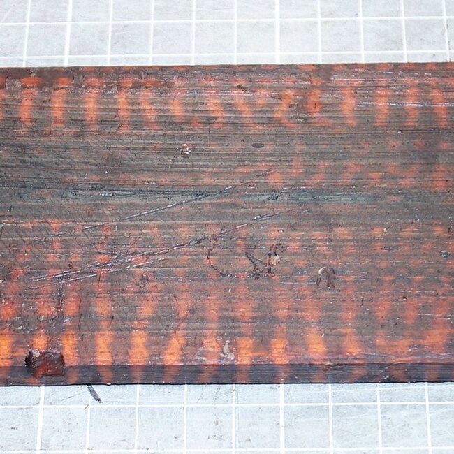 Snakewood, Fretboard approx. 530 x 75 x 10 mm, 21697