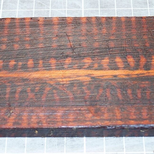 Snakewood, Fretboard approx. 530 x 75 x 10 mm, 21697