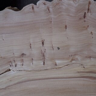 Elm table top, approx. 1600 x 610 x 54 mm, 13653