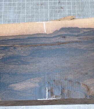 Ziricote, approx. 620 x 155 x 38mm, 4,0kg