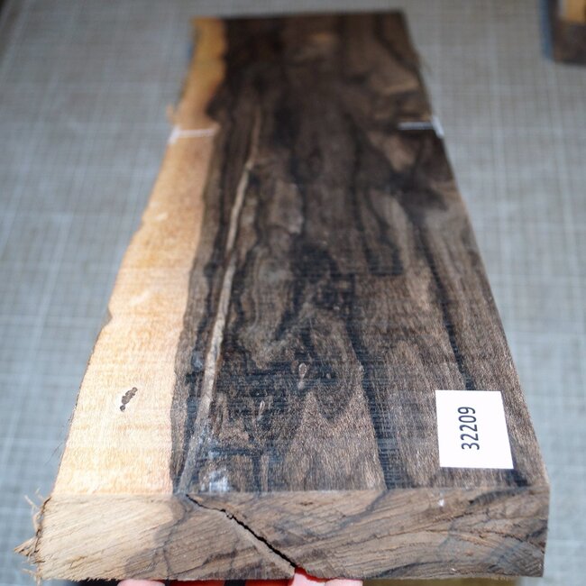 Ziricote, approx. 620 x 155 x 38mm, 4,0kg