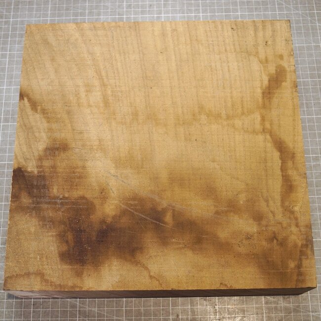 Caucasian Elm burl, approx. 306 x 305 x 65mm, 3,38kg