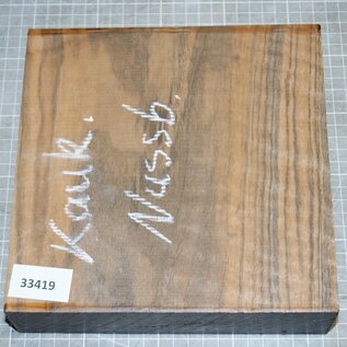 Kaukasischer Nussbaum Riegel, ca. 205 x 205 x 55mm, 1,6kg