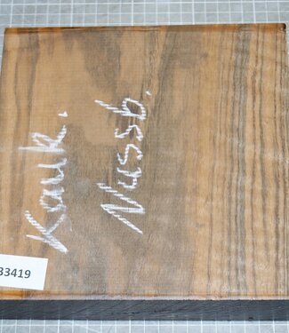 Caucasian Walnut Ripple, approx. 205 x 205 x 55mm, 1,6kg