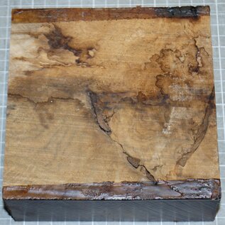 Kaukasischer Nussbaum Riegel, ca. 140 x 140 x 55mm, 0,9kg