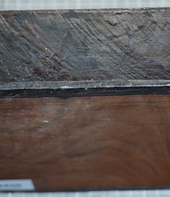 Cocobolo Rosewood, approx. 175 x 175 x 47mm, 1,6kg