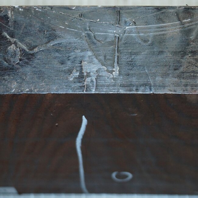 Cocobolo Palisander, ca. 250 x 240 x 57mm, 3,7kg