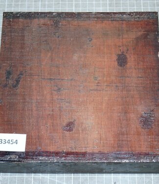 Cocobolo Rosewood, approx. 200 x 200 x 52mm, 2,4kg