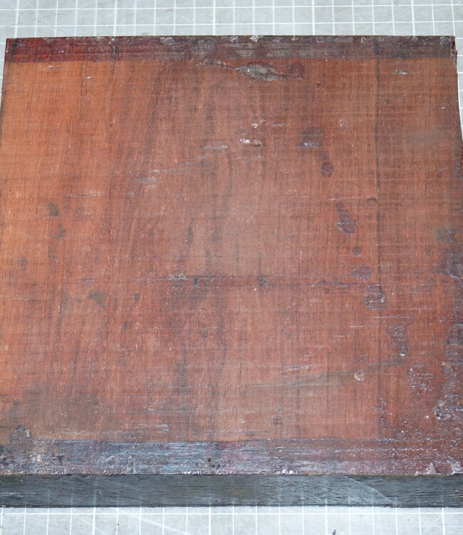 Cocobolo Palisander, ca. 200 x 200 x 52mm, 2,4kg